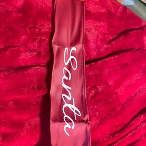 Red Santa Sash